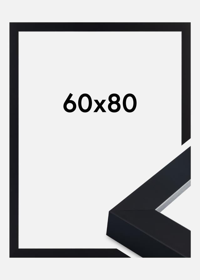 Rám Sussex Akrylové sklo Čierna/Strieborná 60x80 cm