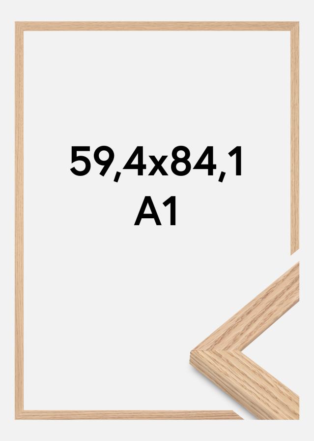 Rám Tidlös Akrylové sklo Masívny Dub 59,4x84,1 cm (A1)