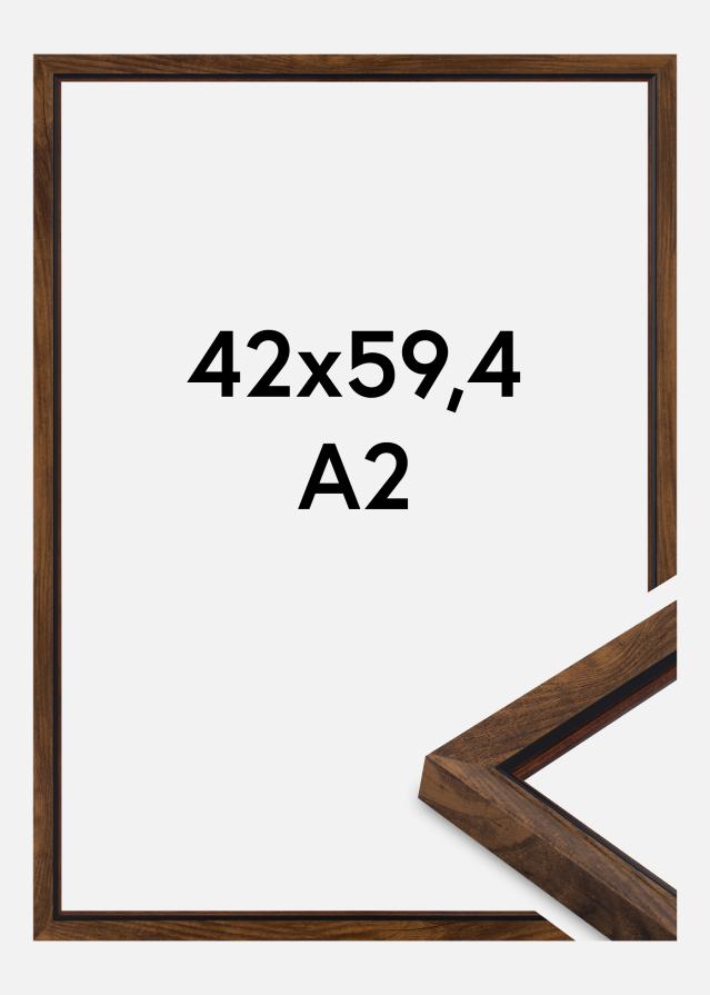 Rám Obsidian Akrylové sklo Orech 42x59,4 cm (A2)