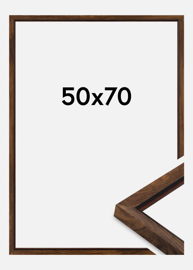 Rám Obsidian Akrylové sklo Orech 50x70 cm