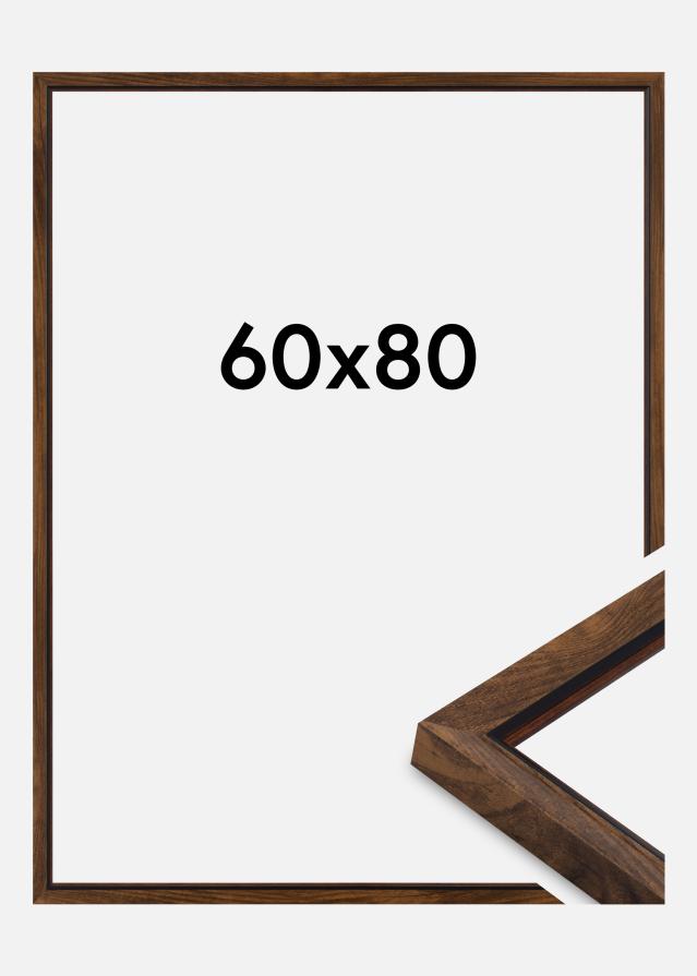 Rám Obsidian Akrylové sklo Orech 60x80 cm