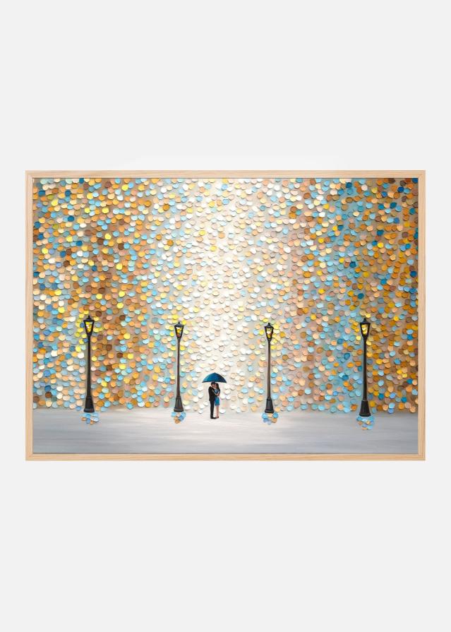 Kiss Under the Golden Rain Plagát