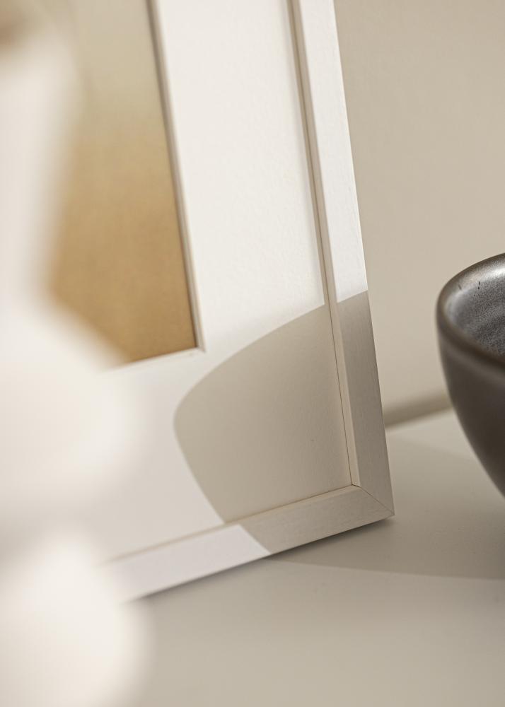 Rám Edsbyn Biela 22x28 cm - Pasparty Biela 12x18 cm