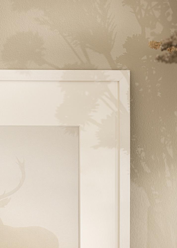 Rám Edsbyn Biela 22x28 cm - Pasparty Biela 12x18 cm