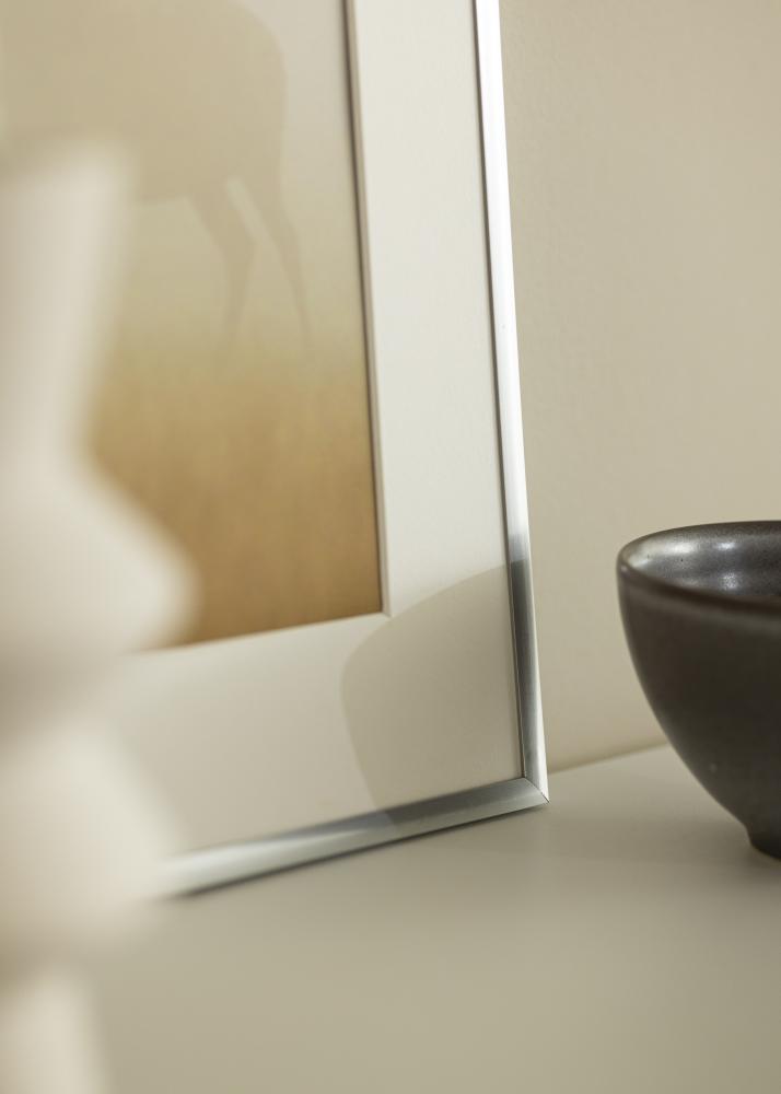 Rám New Lifestyle striebro 10x18 cm - Pasparty Biela 8x10 cm