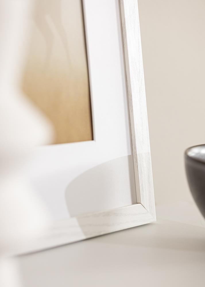 Rám Stilren Biela dub 40x50 cm - Pasparty biela 12x15 inches