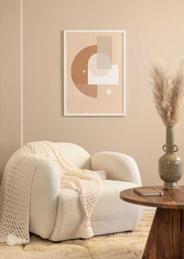 Rám BGA Classic Biela 70x90 cm - Pasparty Biela 60x80 cm