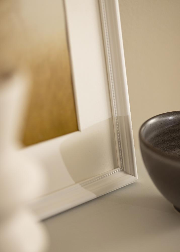 Rám Gala Biela 40x50 cm - Pasparty Biela 31x41 cm