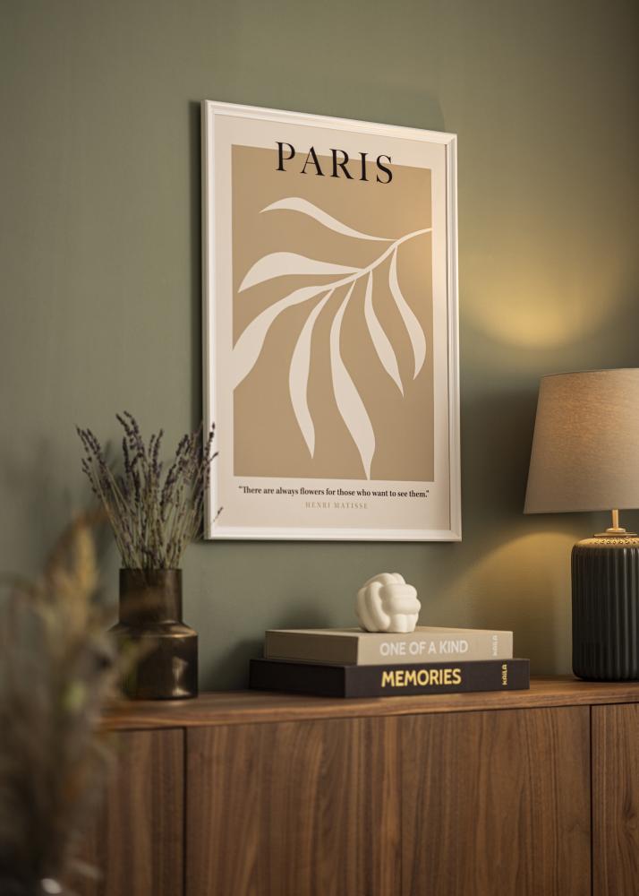 Rám Gala Biela 40x50 cm - Pasparty Biela 31x41 cm