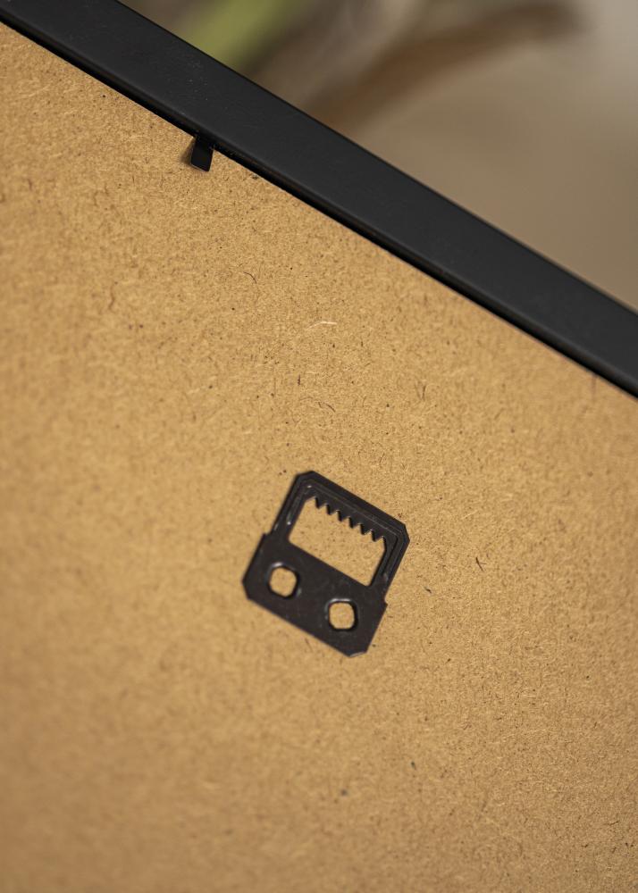 Rám Gala čierna 40x50 cm - Pasparty Biela 29x39 cm