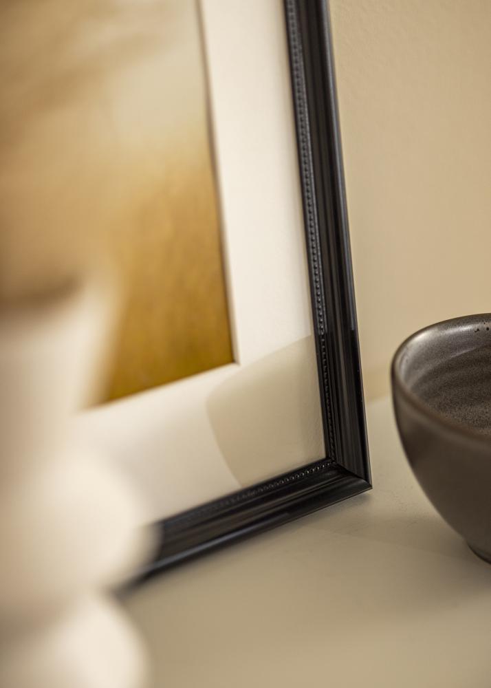 Rám Gala čierna 13x18 cm - Pasparty Biela B7 88x125 mm