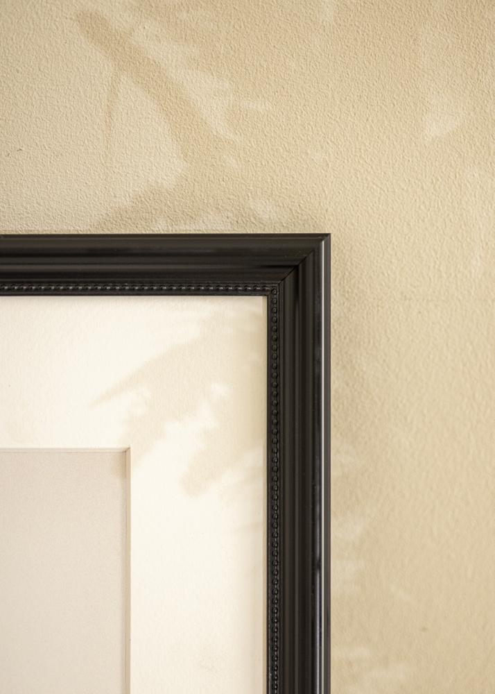 Rám Gala čierna 13x18 cm - Pasparty Biela B7 88x125 mm