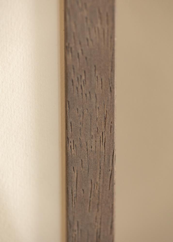 Rám Hermes sivá 60x60 cm - Pasparty Biela 50x50 cm