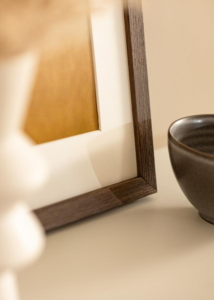 Rám Hermes Orech 60x70 cm - Pasparty Biela 50x56 cm