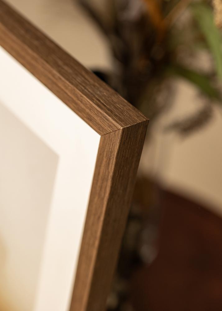 Rám Hermes Orech 60x70 cm - Pasparty Biela 50x56 cm