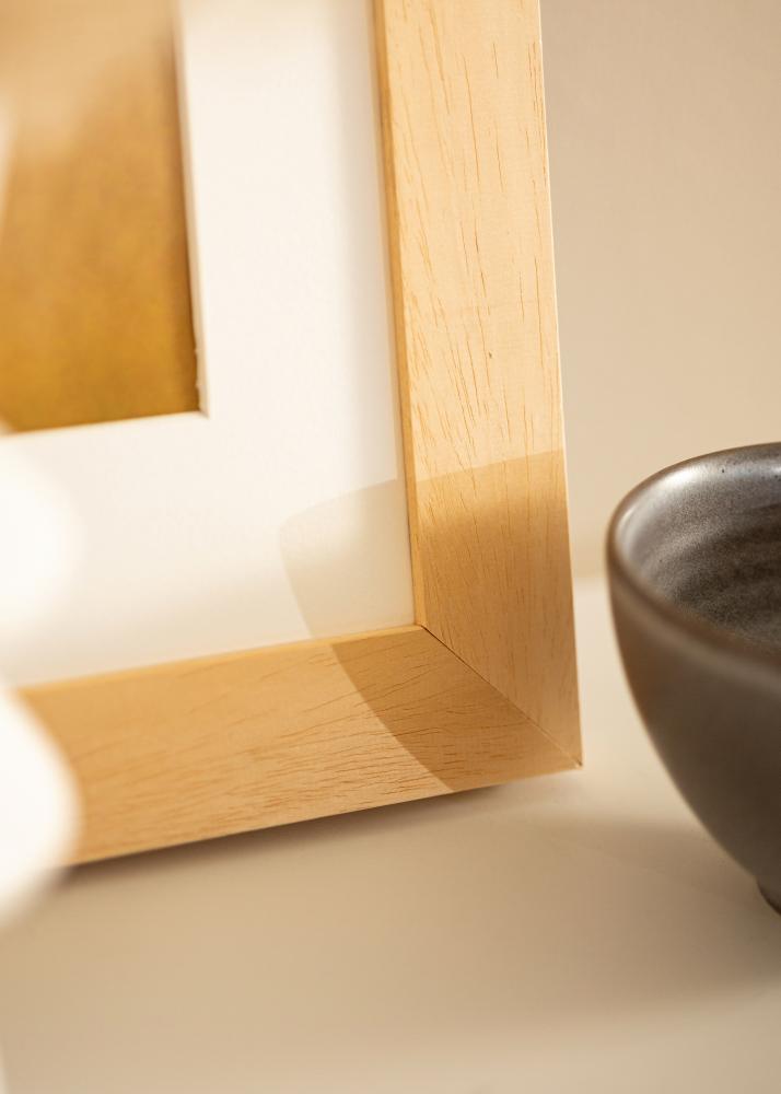 Rám Juno drevo 40x50 cm - Pasparty Biela 27,5x37 cm