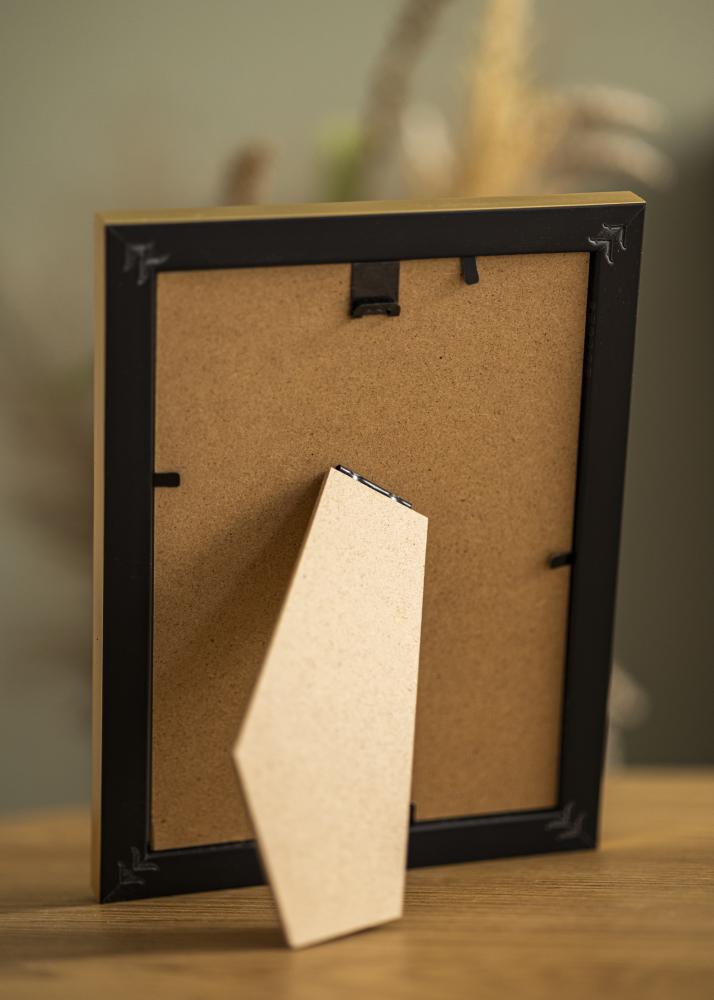 Rám Gala Zlato 13x18 cm - Pasparty Biela B7 88x125 mm