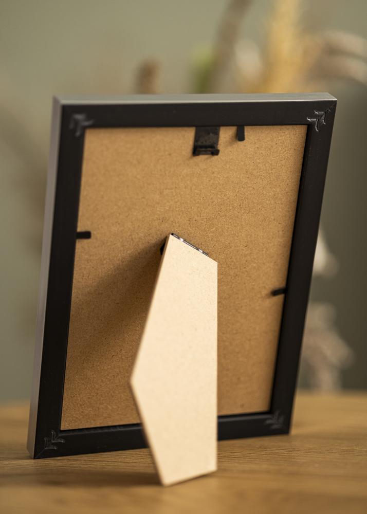 Rám Gala striebro 13x18 cm - Pasparty Biela B7 88x125 mm