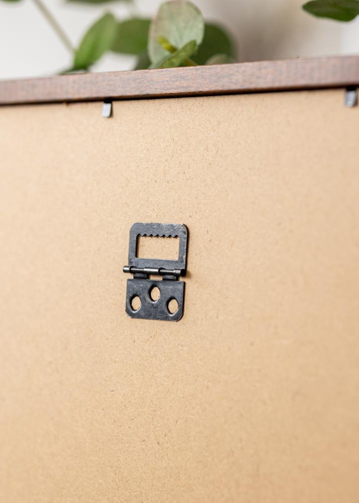 Rám Modern teplá hnedá 50x70 cm - Pasparty Biela 40x60 cm