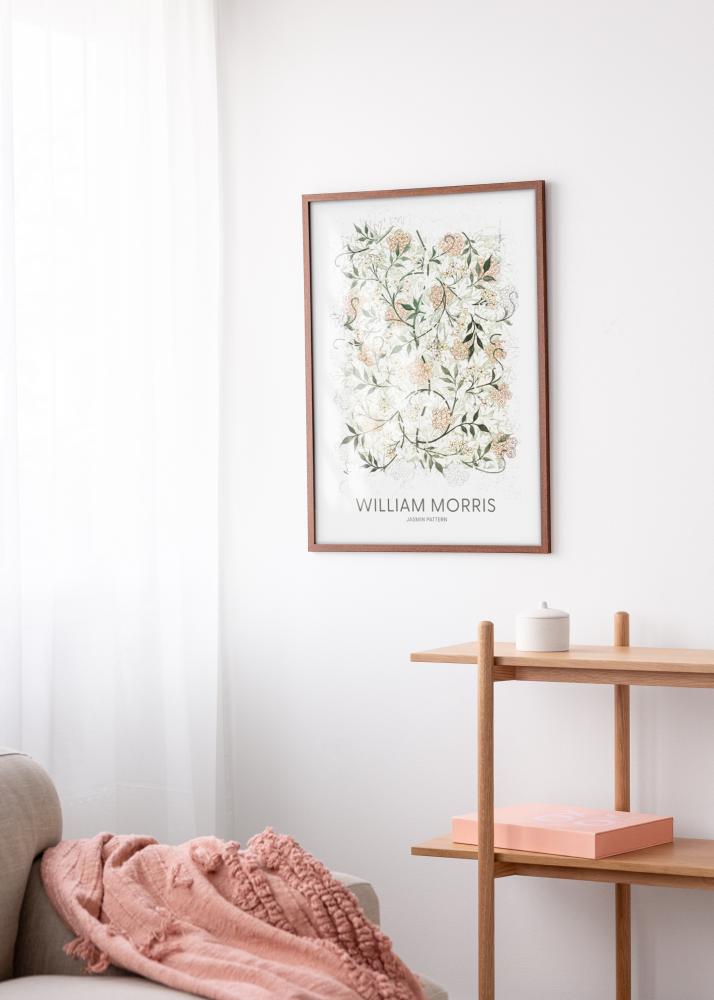 Rám Modern teplá hnedá 50x70 cm - Pasparty Biela 40x60 cm