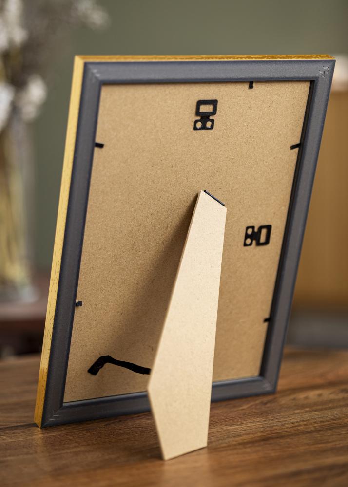 Rám Lattice zlatá 20x30 cm - Pasparty Biela 15x21 cm