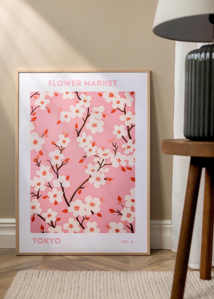 Rám Úzky dub Akrylové sklo 32x32 cm