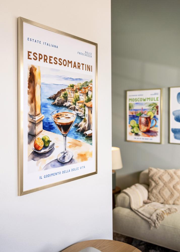 Rám Trendy Akrylové sklo Zlatá 21x29,7 cm (A4)