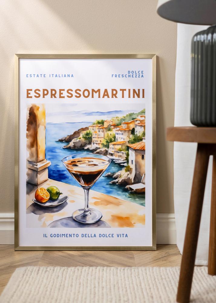 Rám Trendy Akrylové sklo Zlatá 21x29,7 cm (A4)