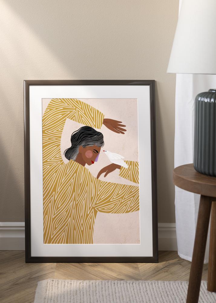 Rám Dorset Akrylové sklo tmavosivý 42x59,4 cm (A2)