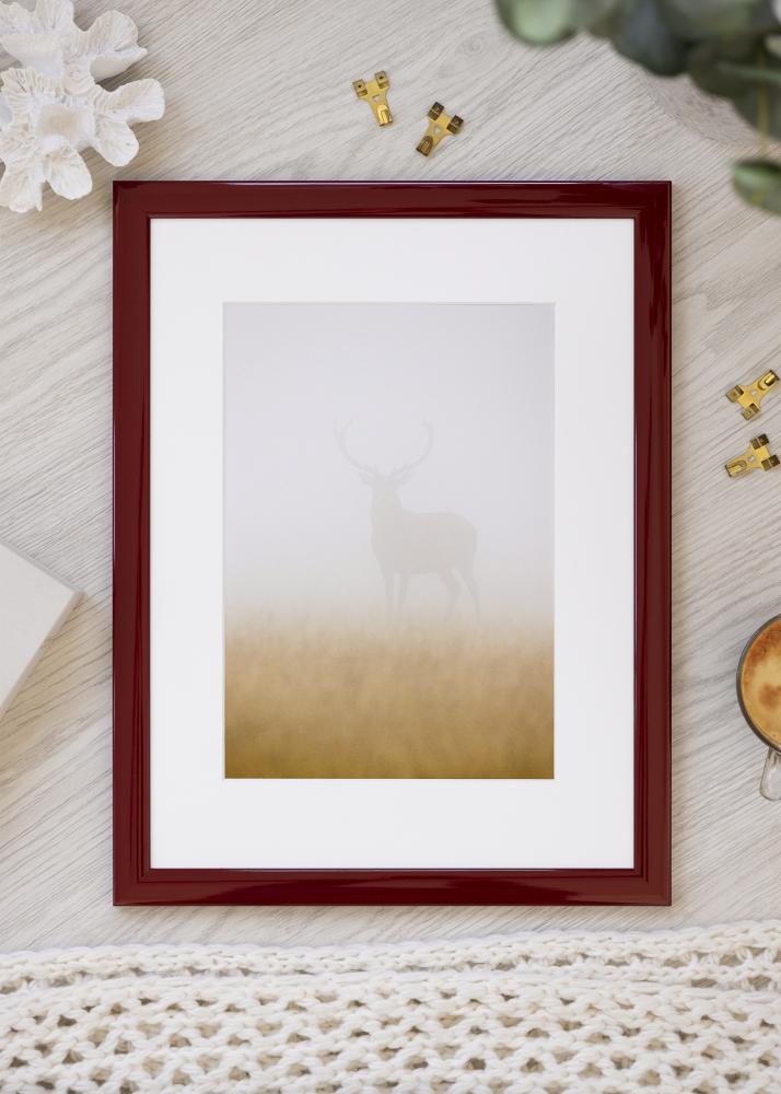 Rám Dorset Akrylové sklo tmavočervený 21x29,7 cm (A4)