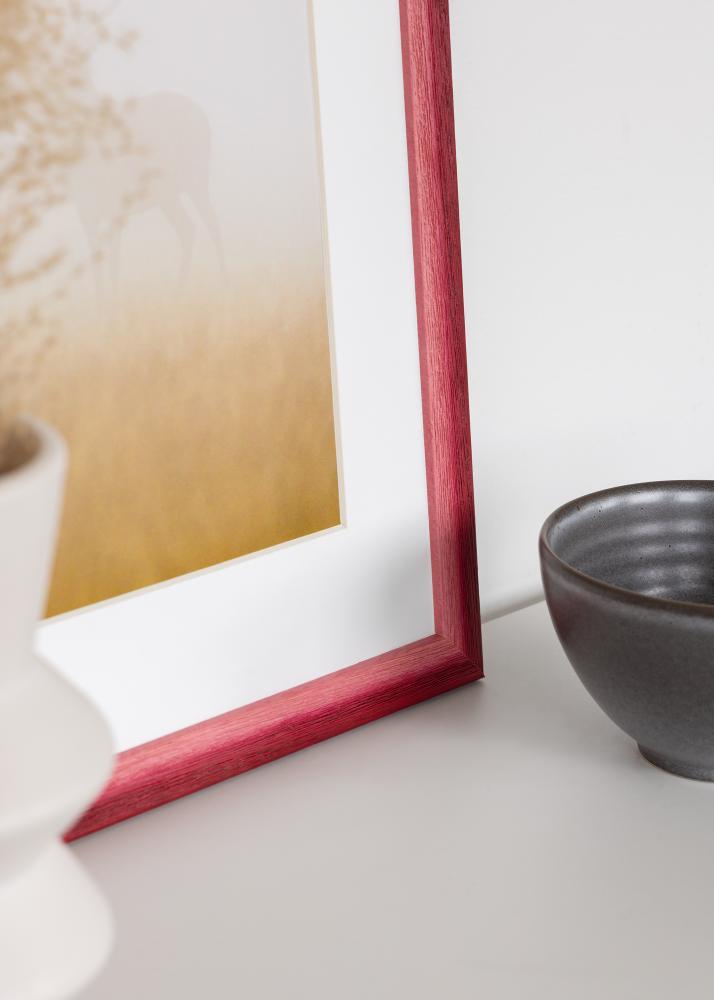 Rám Cornwall Akrylové sklo Tmavočervený 40x50 cm