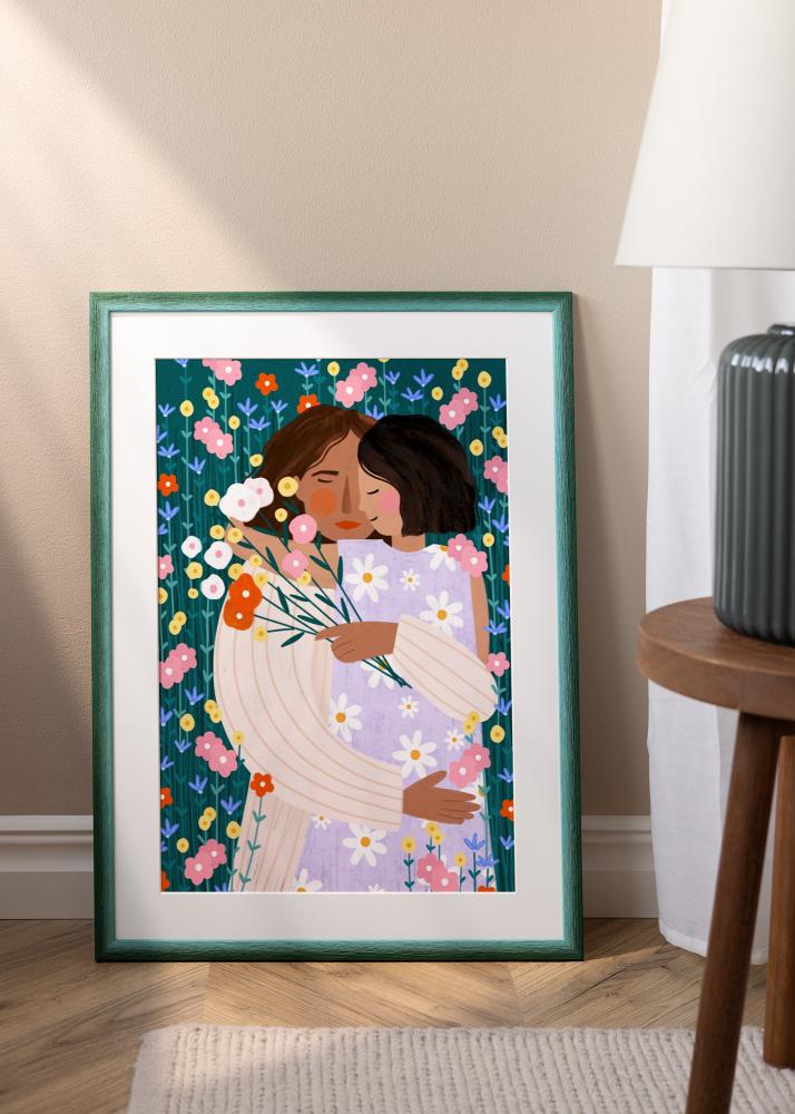 Rám Cornwall Akrylové sklo Tmavozelená 40x50 cm