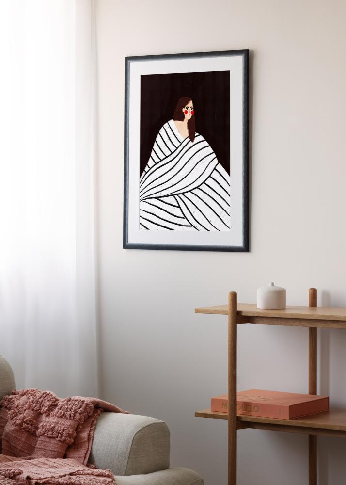 Rám Cornwall Akrylové sklo Čierna 70x100 cm