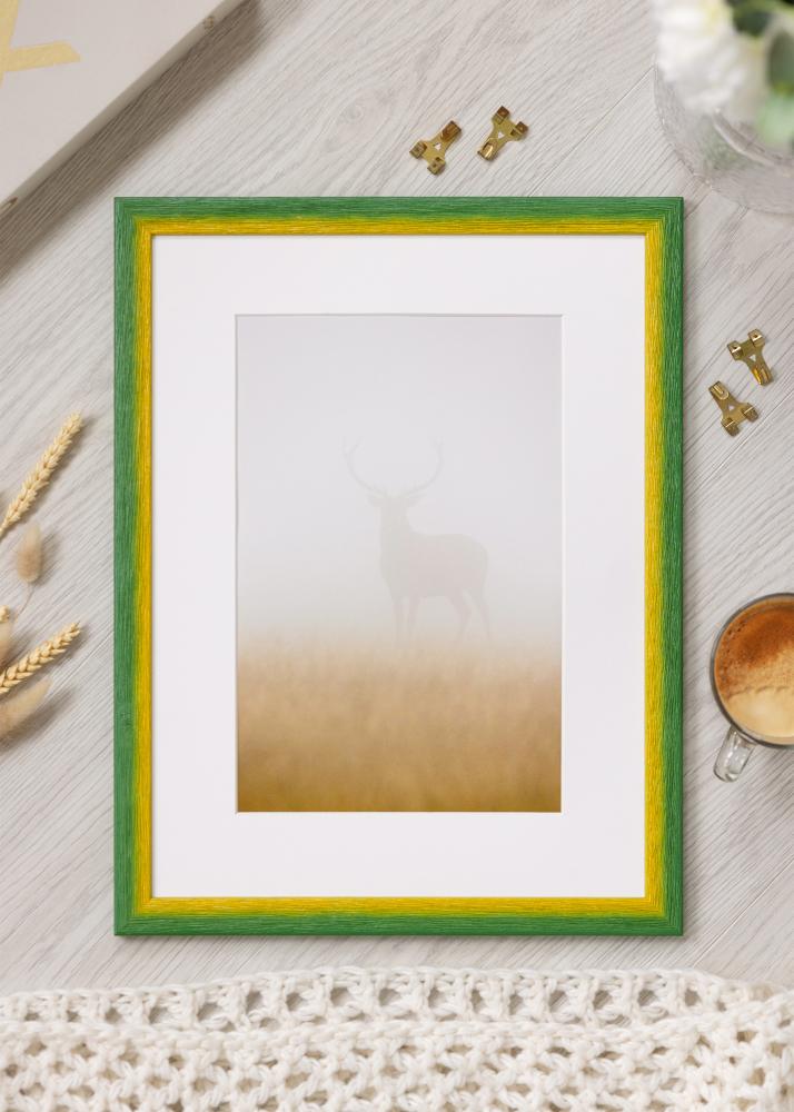 Rám Cornwall Akrylové sklo Zelený 30x30 cm