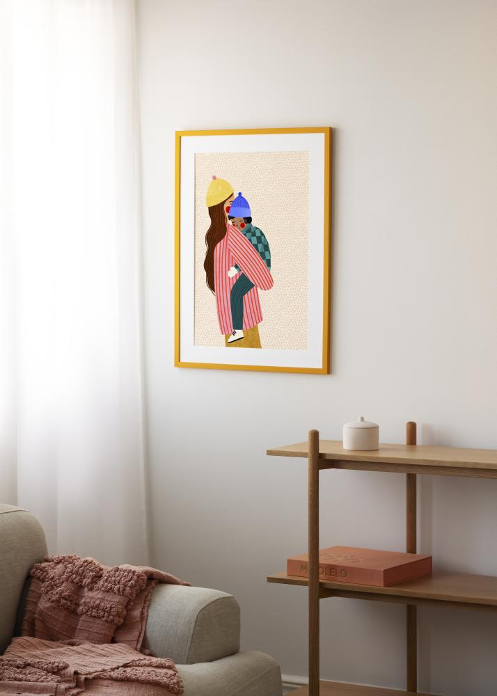 Rám Kent Akrylové sklo Žltá 59,4x84,1 cm (A1)