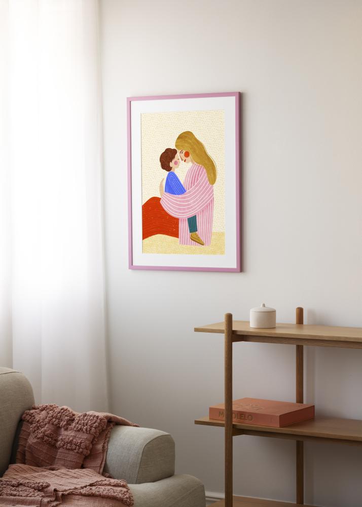 Rám Kent Akrylové sklo Ružová 40x50 cm