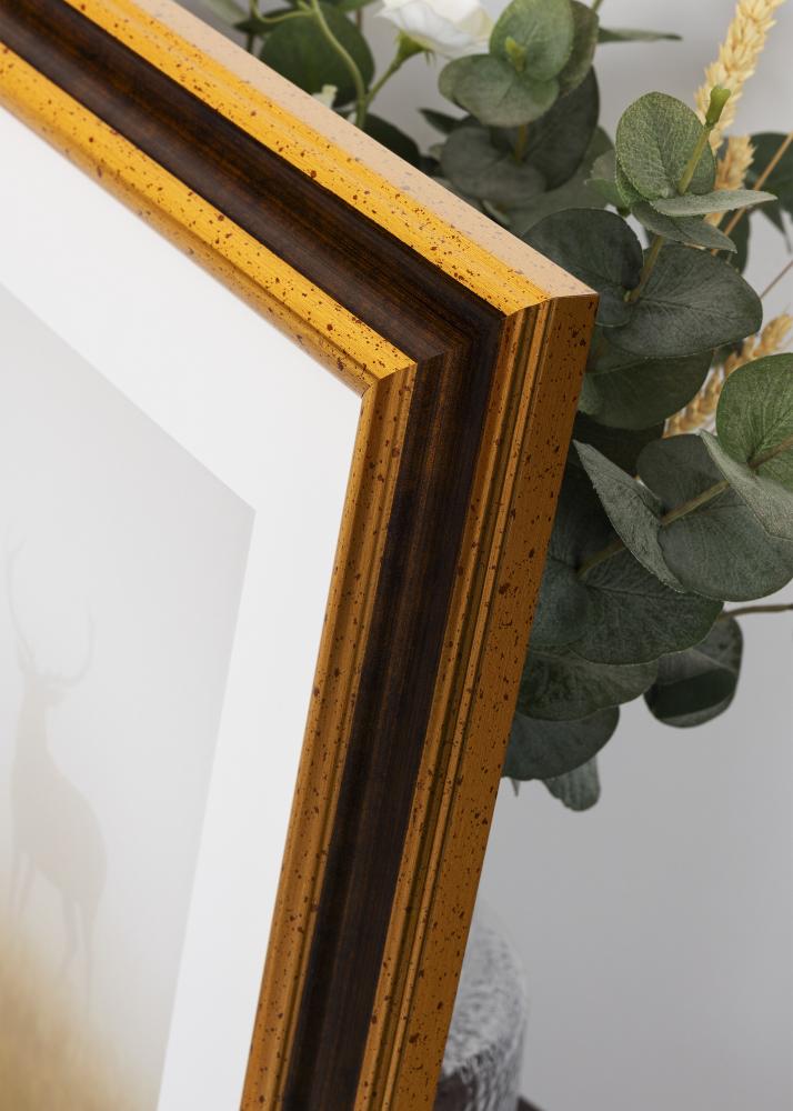 Rám Aberystwyth Akrylové sklo Zlatá 50x70 cm