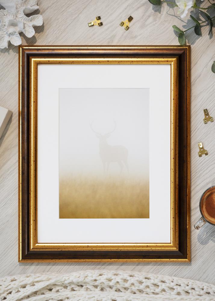 Rám Aberystwyth Akrylové sklo Zlatá 50x70 cm