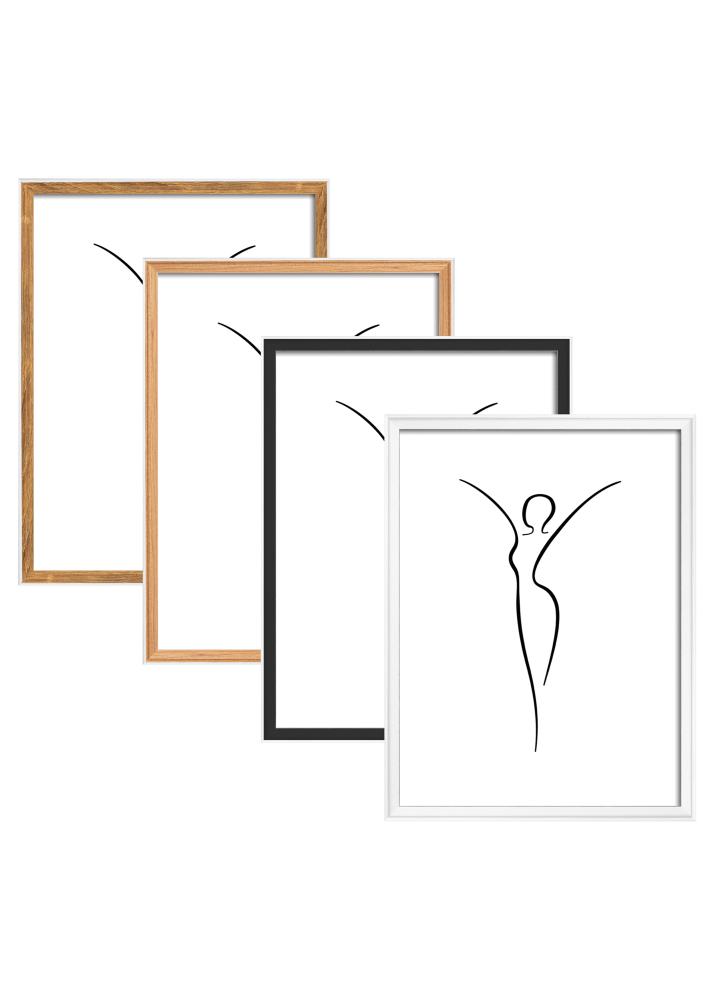 Rám Silhouette Biela 40x50 cm