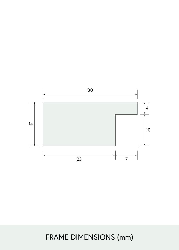 BGA Select Wide Akrylové sklo Dub 59,4x84,1 cm (A1)