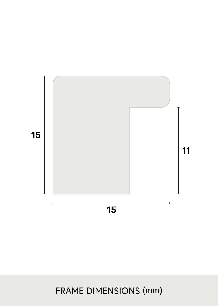 Rám Vemdalen Akrylové sklo Dub 25x47 cm