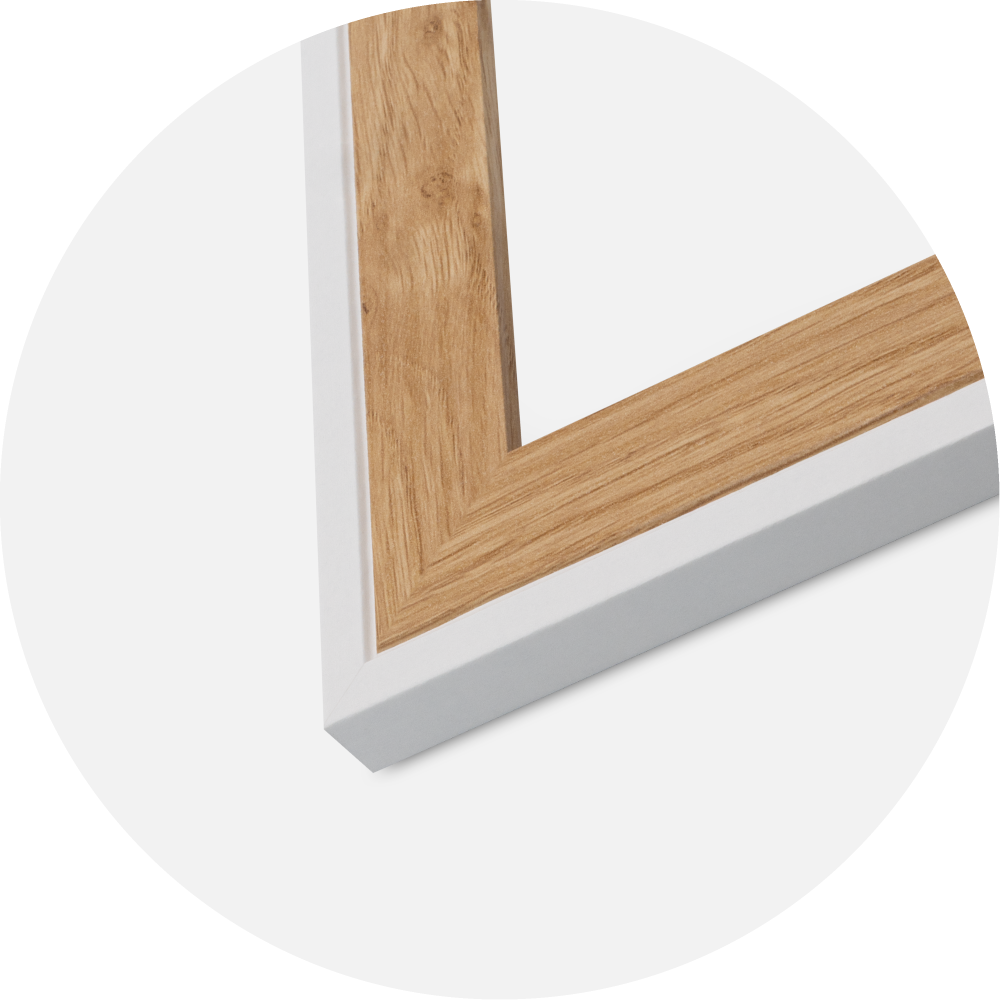 Rám Clearline Akrylové sklo Biela 59,4x84 cm (A1)