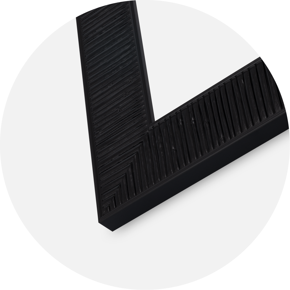 Rám Lund Akrylové sklo Čierna 40x60 cm