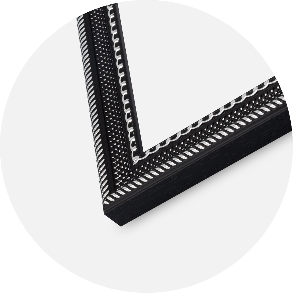 Rám Trellis Akrylové sklo Čierna 30x45 cm