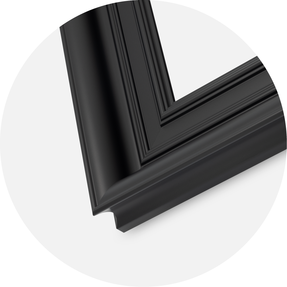 Rám Scarborough Akrylové sklo Čierna 42x59,4 cm (A2)