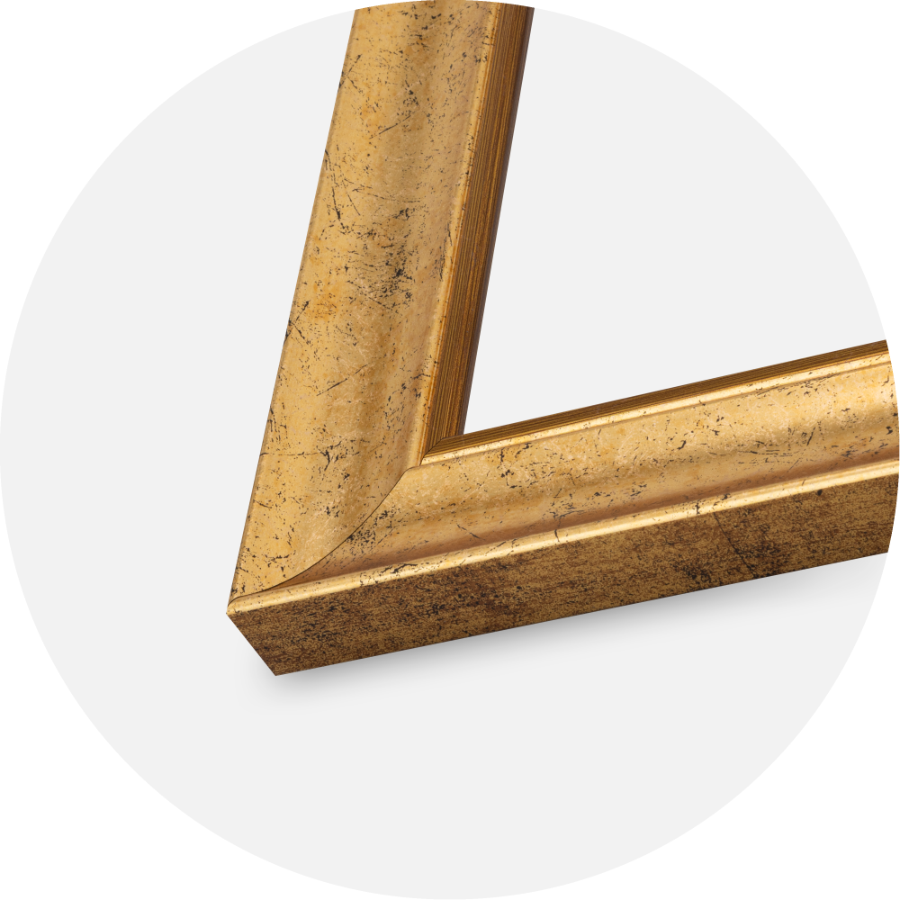 Rám Conca Akrylové sklo Zlatá 30x30 cm