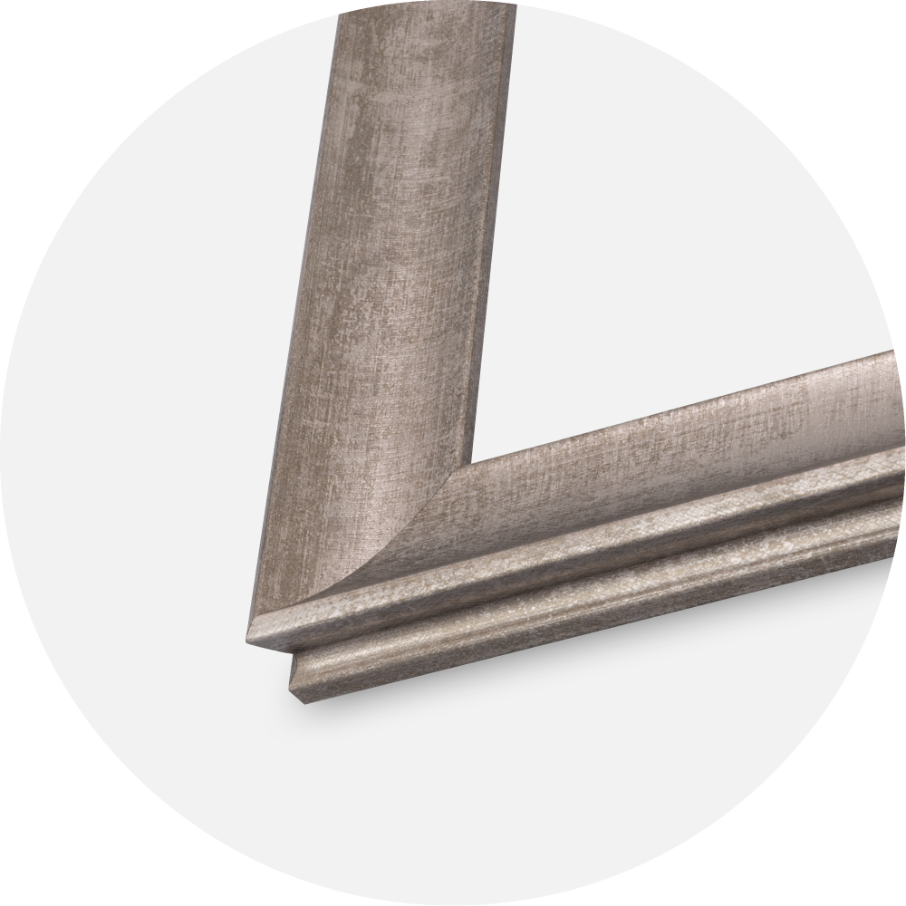 Rám Conca Akrylové sklo Strieborný 40x40 cm