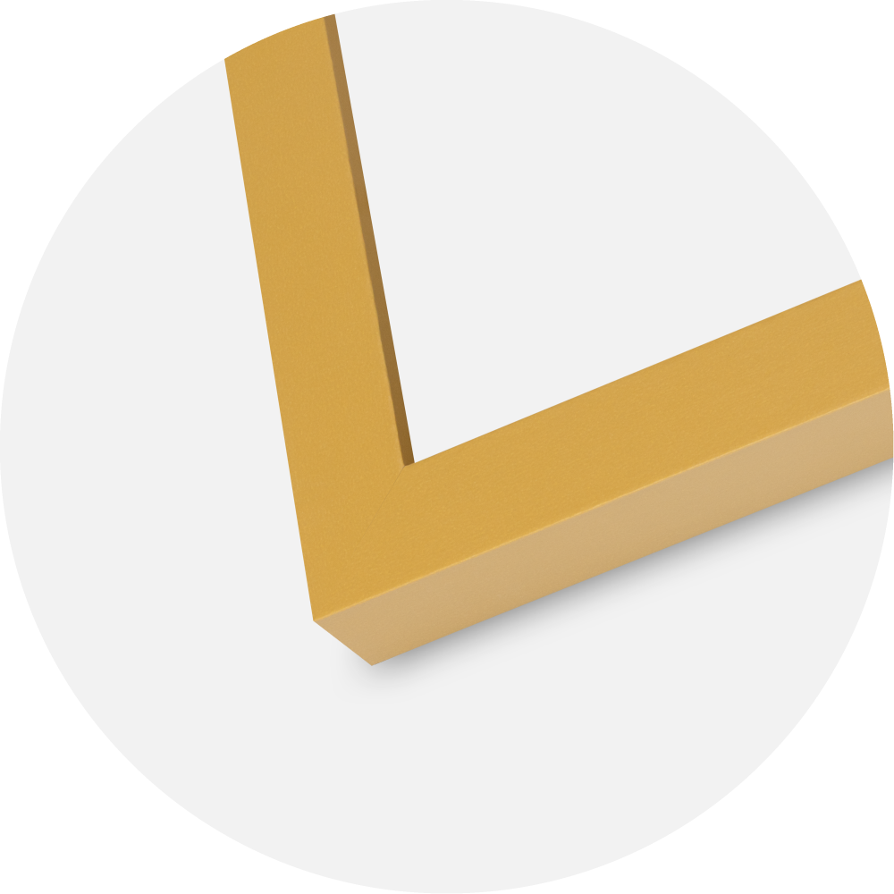 Rám Selection Akrylové sklo Pineapple Yellow 50x70 cm