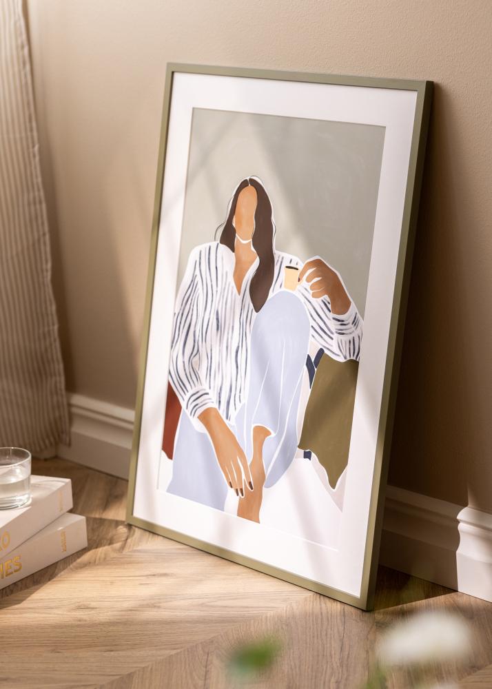 Rám NordicLine Green Leaf 42x59,4 cm (A2)