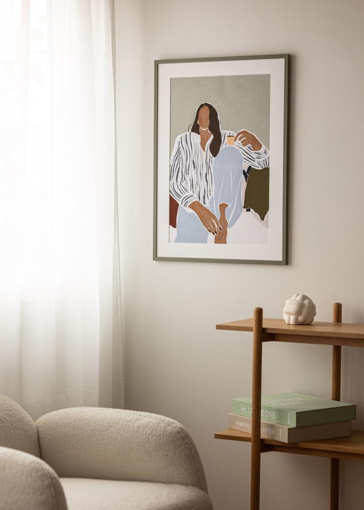 Rám NordicLine Green Leaf 42x59,4 cm (A2)